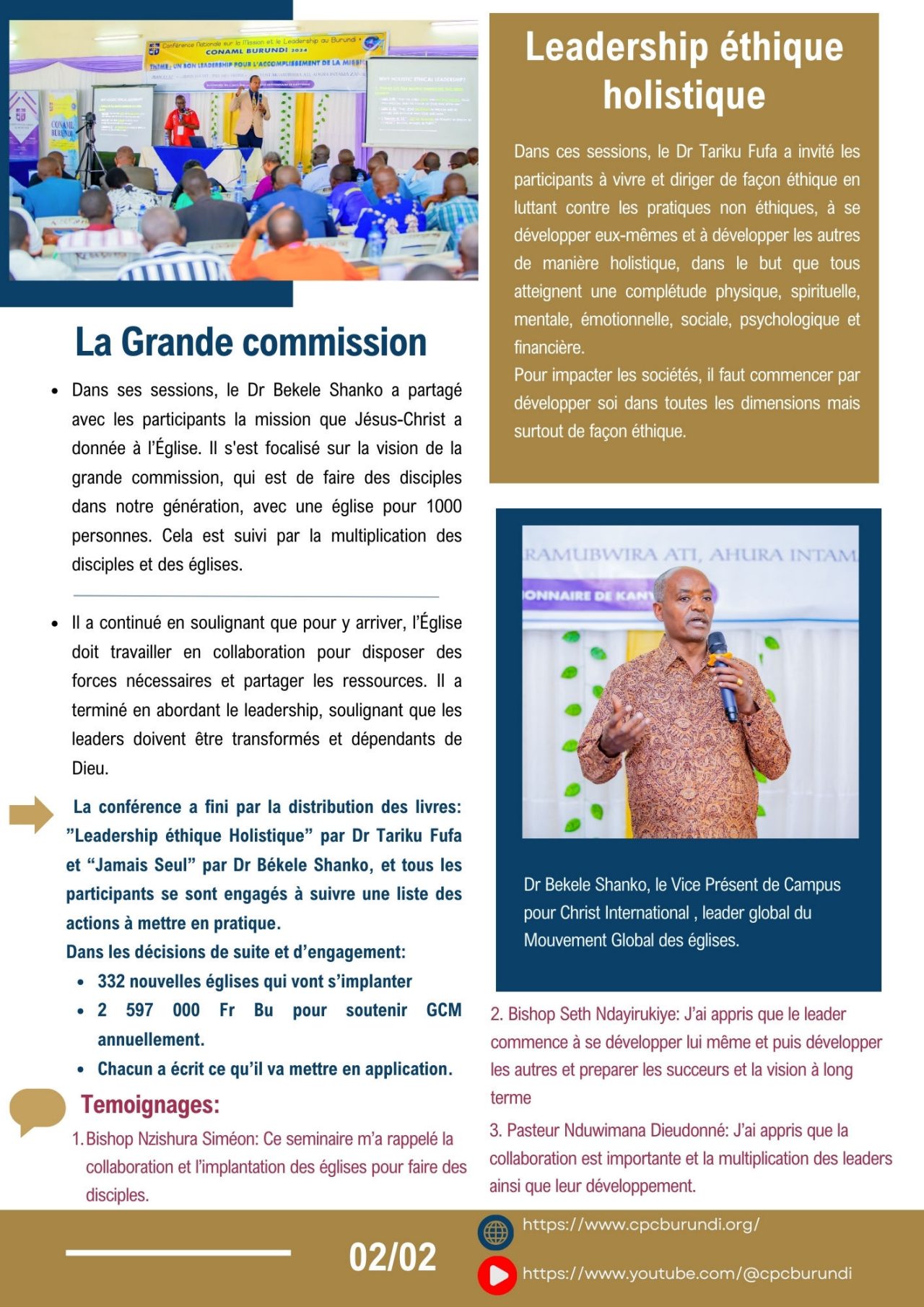 CONAML  Newsletter - 2