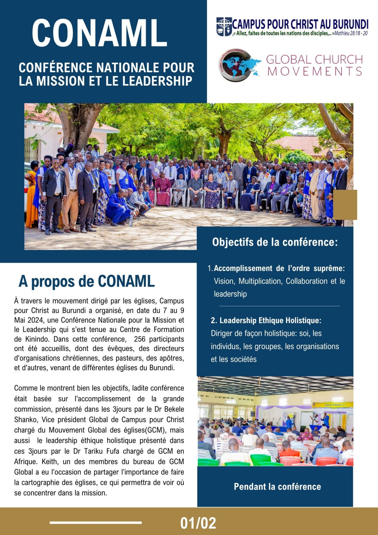CONAML  Newsletter - 1