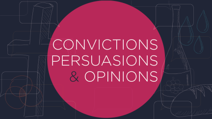 Déclarations de culpabilité contre Persuasions vs Opinions